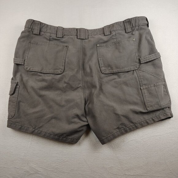 Duluth Trading Co Shorts Mens 48 Cargo Utility CoolDry 7" Inseam - Picture 2 of 7